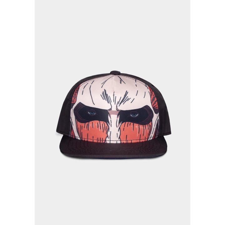 DIFUZED ATTACK ON TITAN - SNAPBACK ( CAPPELLINO ) REGOLABILE : GIGANTE COLOSSALE