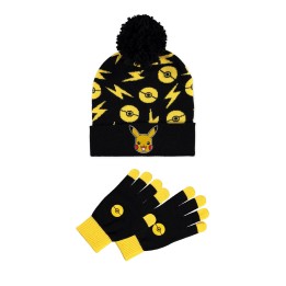 DIFUZED POKEMON - GIFT SET (BERRETTO + GUANTI) PIKACHU VOLT