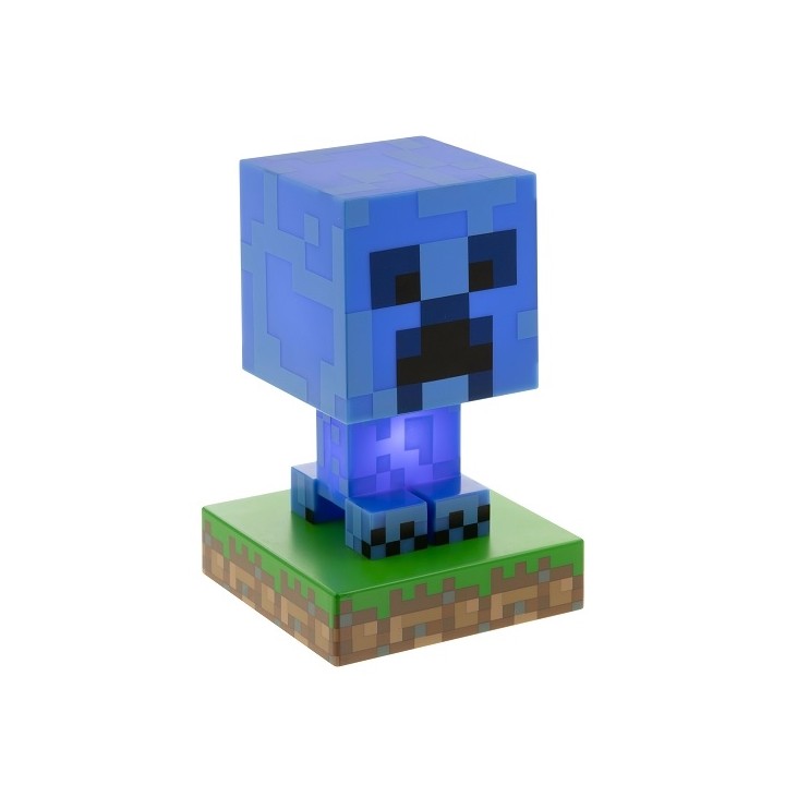 PALADONE MINECRAFT ICON CHARGED CREEPER LAMPADA 3D