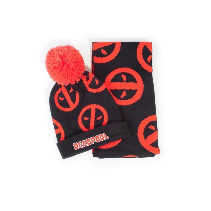 DIFUZED MARVEL - GIFT SET (BERRETTO + SCIARPA) DEADPOOL