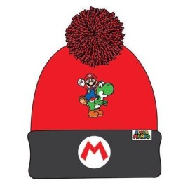 SUPER MARIO BERRETTO 4-5 ANNI ROSSO