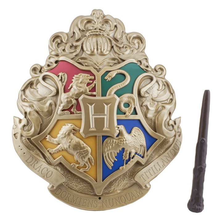 PALADONE HARRY POTTER HOGWARTS LOGO LAMPADA CON CONTROLLO BACCHETTA DA REMOTO
