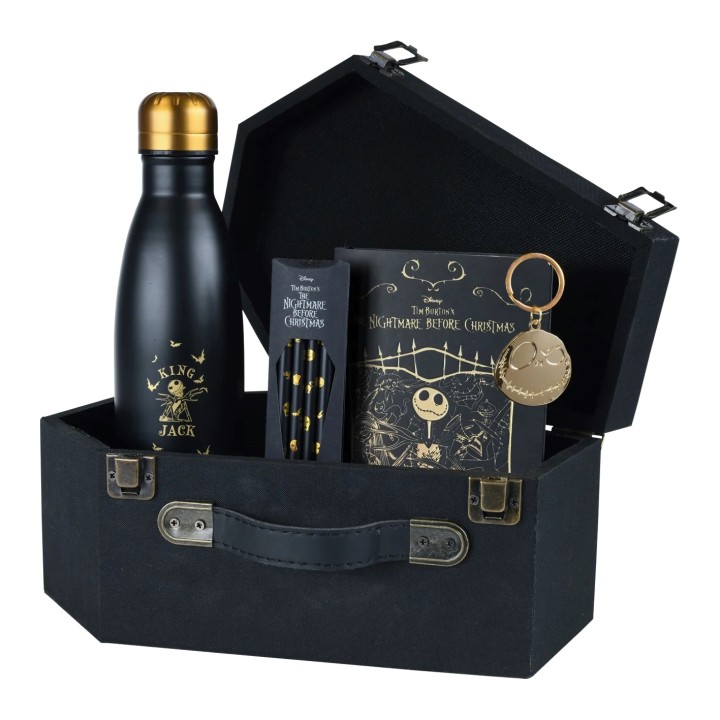 PYRAMID DISNEY: NIGHTMARE BEFORE CHRISTMAS - COFFIN PREMIUM GIFT SET (BOTTIGLIA, PORTACHIAVI, NOTEBOOK A5 E SET MATITE)