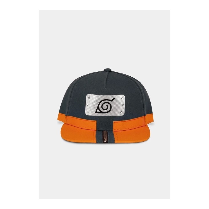 DIFUZED Cappellino Naruto Shippuden - Leaf (Orange)