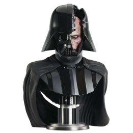 Star Wars: Obi-Wan Kenobi Legends in 3D 1/2 Darth Vader (Damaged Helmet) 28
