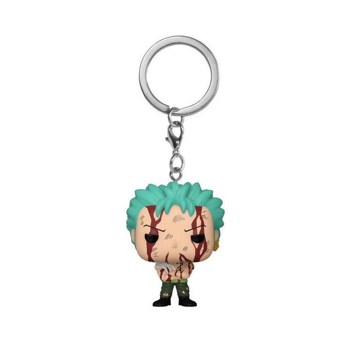 FUNKO POP One Piece - Portachiavi Zoro (Nothing Happened) 4 cm