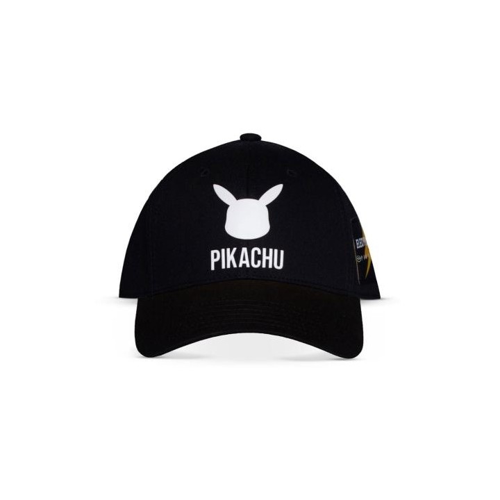 DIFUZED Pokemon Pikachu Cappellino Nero
