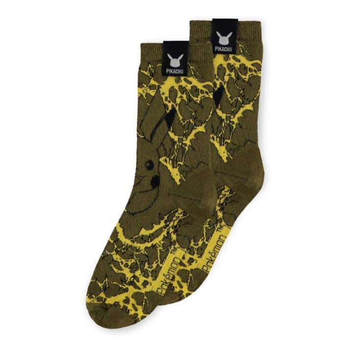 DIFUZED Pokémon - Pikachu Men's Sport Socks (2Pack) 39-42