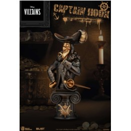 Disney Villains Series PVC Busto Captain Hook 16 cm