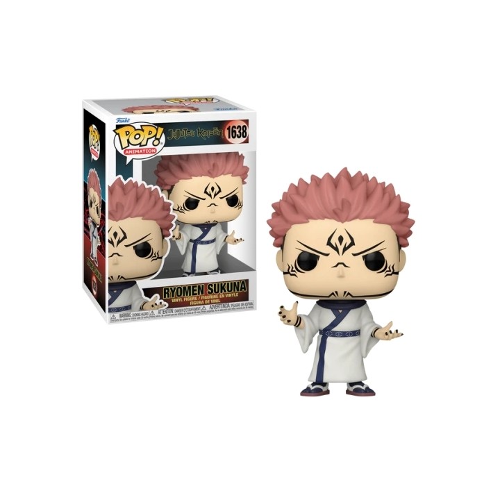 FUNKO POP Animation: Jujutsu Kaisen - 1638 Ryomen Sukuna 9cm (REPRINT 02/27)