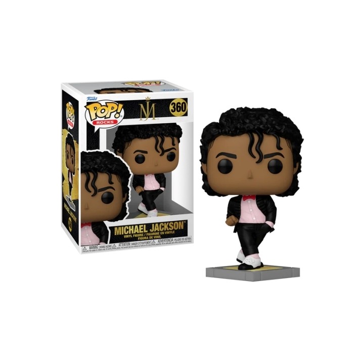 FUNKO POP Rocks: MJ - 360 Michael Jackson (Billie Jean) 9cm (REPRINT 02/27)