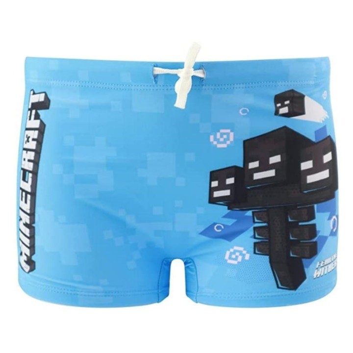 MINECRAFT : WITHER - COSTUME DA BAGNO BOXER 8 ANNI (128cm)