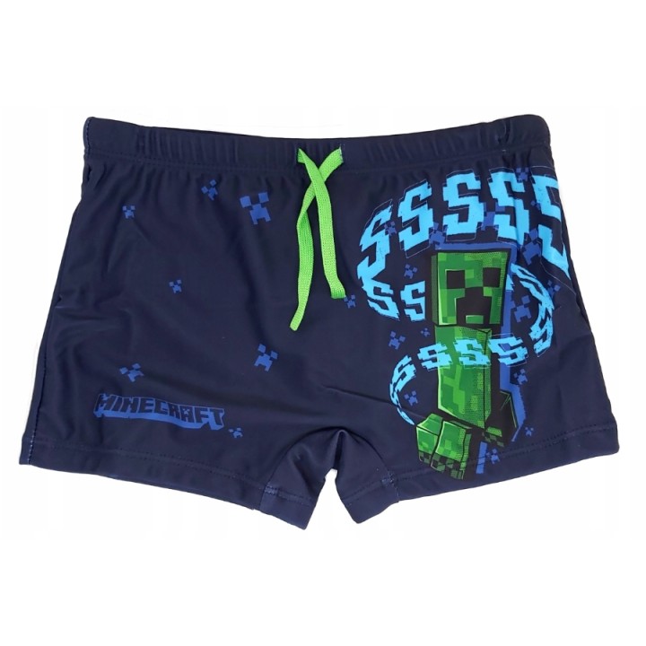 MINECRAFT : CREEPER SSSS - COSTUME DA BAGNO BOXER 8 ANNI (128cm)