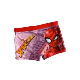 SDR-SPDY-141B - MARVEL SPIDER-MAN: COSTUME DA BAGNO BOXER ROSSO 5-6 ANNI (110-116cm)