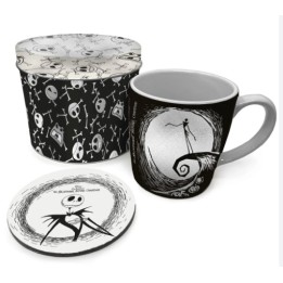 PYRAMID- THE NIGHTMARE BEFORE CHRISTMAS GIFT SET (MUG & COASTER IN KEEPSAKE TIN)