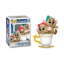 FUNKO POP Disney: Cinderellas 75th- Jaq and Gus Gus 9cm (REPRINT 02/27)