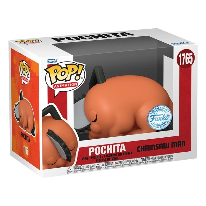 FUNKO POP Chainsaw Man - 1765 Sleeping Pochita (Exclusive) 9 cm