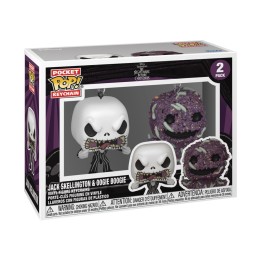 FUNKO POP Keychain: The Nightmare Before Christmas 2pk- Jack/Oogie