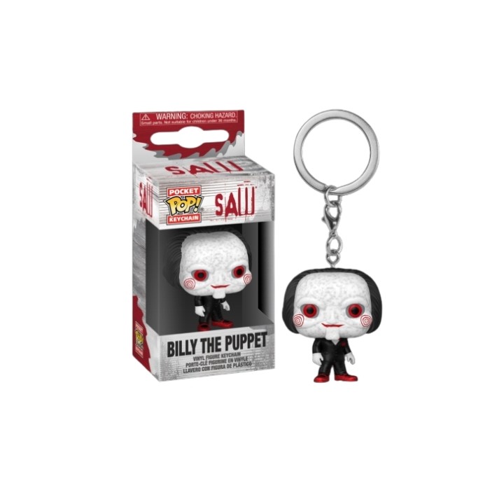 FUNKO POP SAW (L'enigmista) Pocket Keychain - Billy the Puppet