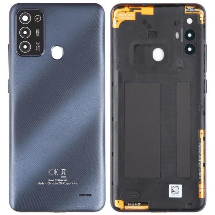 COVER POSTERIORE PER ZTE BLADE A52 GRIGIO