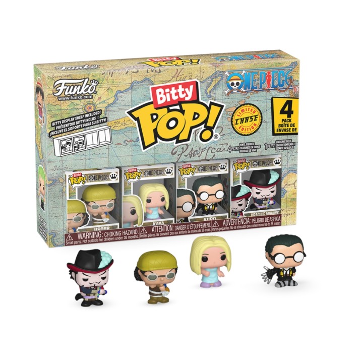 FUNKO Bitty POP: One Piece- Usopp 4pk