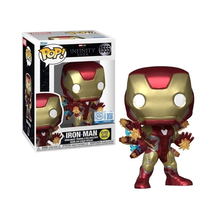 FUNKO POP Marvel: Infinity saga - 1555 Iron Man With Beams (Exclusive) 9 cm