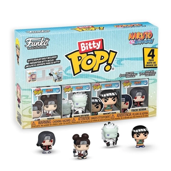 FUNKO Bitty POP 4-Pack Naruto Shippuden - Battles