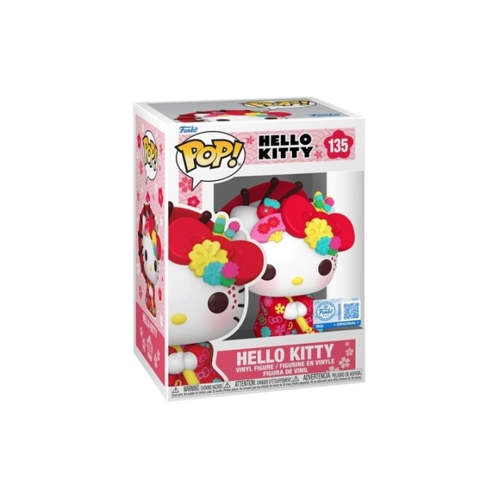 FUNKO POP Sanrio: Hello Kitty - 135 Hello Kitty In Kimono (Exclusive) 9cm