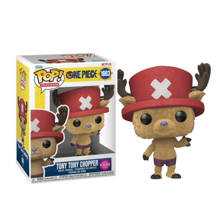 FUNKO POP Television: One Piece S1 - 1883 Chopper (Flocked) 9cm