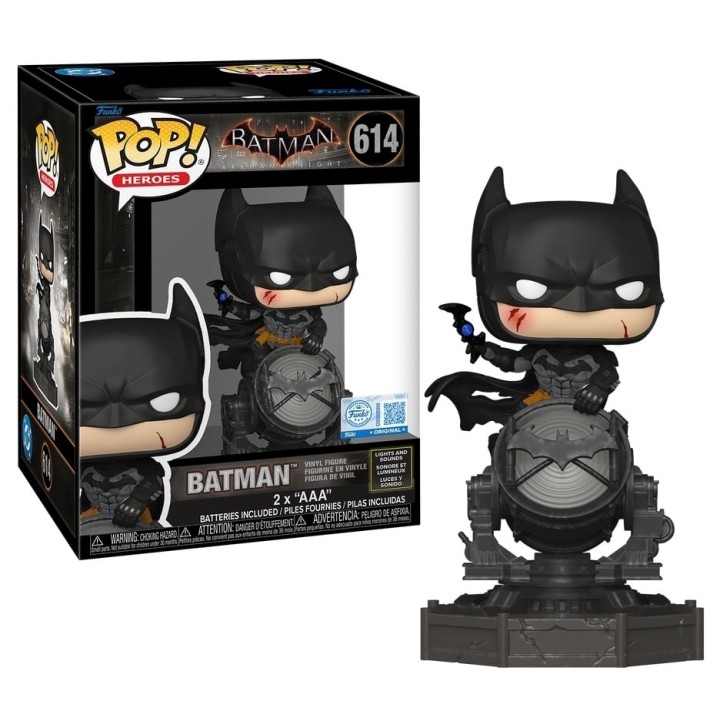FUNKO POP Premium DC Heroes: Batman Arkham Knight - 614 Batman (Light-Up)