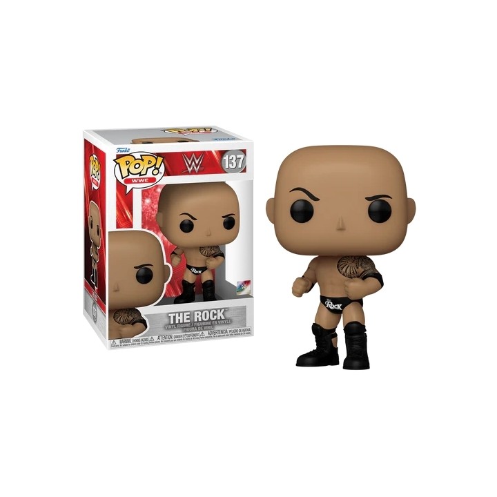 FUNKO POP WWE - 137 The Rock (Final) 9cm