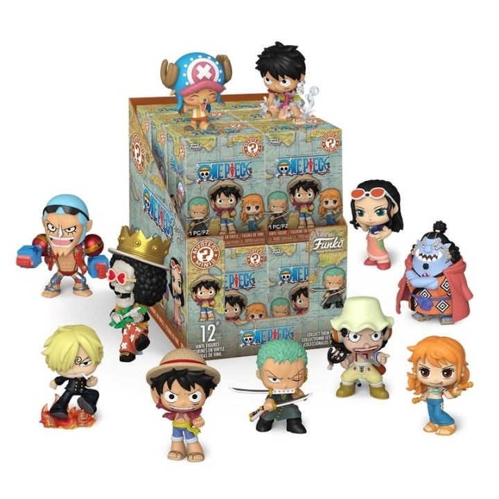 FUNKO Mystery Minis: One Piece - Fish Man Island Saga 12pz