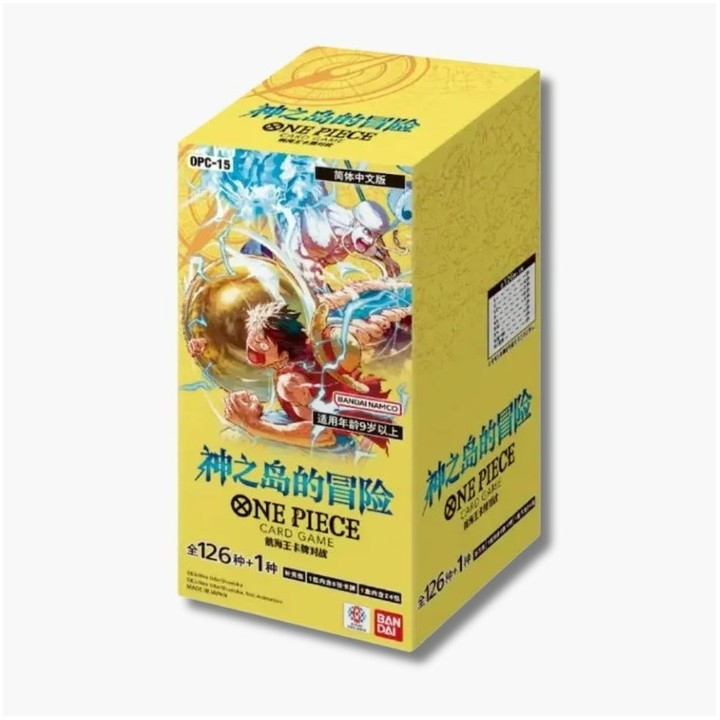ONE PIECE CARD GAME: OP-15 Adventure On The Island Of Gods - Booster Box JAP - (Prodotto da collezione)