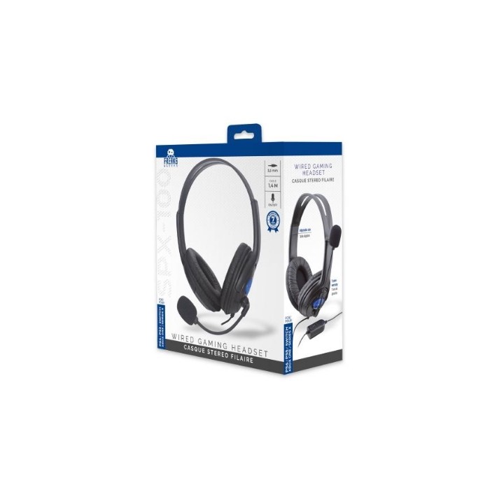 PS4/XBOXONE/SWITCH SPX-100 double headset Black (print gift box)