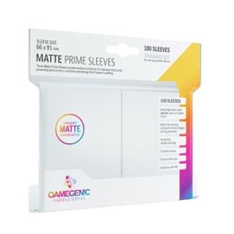 GAMEGENIC - Matte Prime Sleeves White Pack (100)