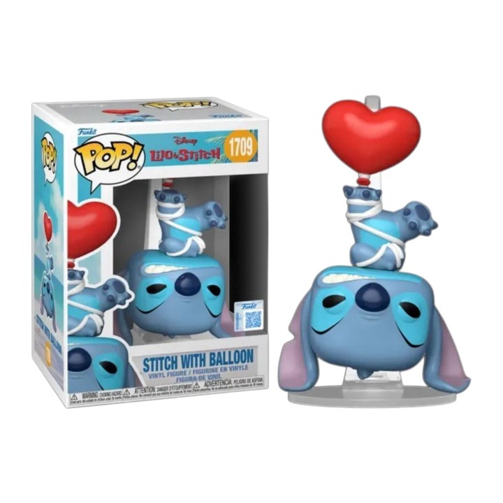FUNKO POP Disney: Lilo & Stitch - 1709 Stitch With Balloon (Exclusive) 9cm
