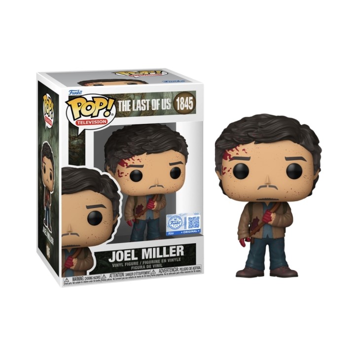 FUNKO POP Television: The Last Of Us - 1845 Joel Miller (Bloody) (Exclusive) 9cm