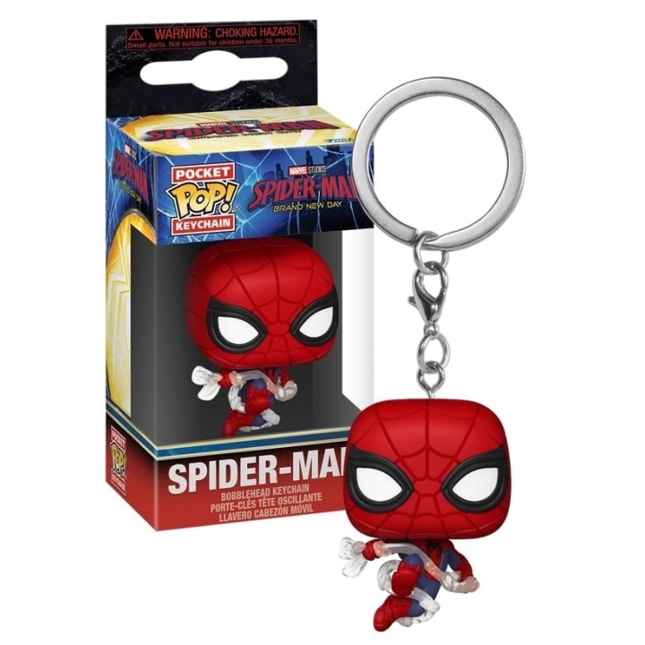 FUNKO POP Keychain Marvel: Spiderman Brand New Day - Spider-Man