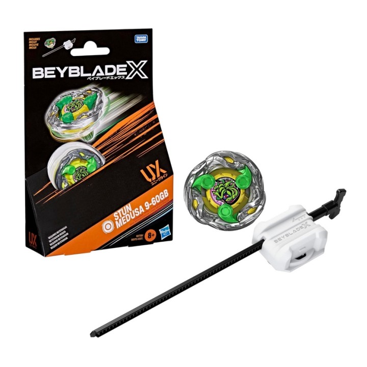 Hasbro BeyBlade X: Starter Pack Top - Stun Medusa 9-60GB Stamina Type (G2738)