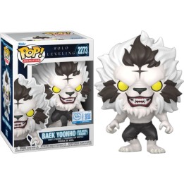 FUNKO POP Animation: Solo Leveling - 2273 Beak Yoonho With Chase (Silver Mane) (Exclusive) 9cm