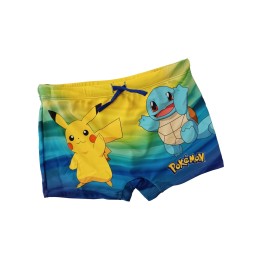 DG-PKMN-723C - POKEMON: COSTUME DA BAGNO BOXER PIKACHU & SQUIRTLE 10 ANNI (140cm)