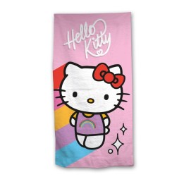 AYMAX - HELLO KITTY - Rainbow - Beach Towel 70x140cm