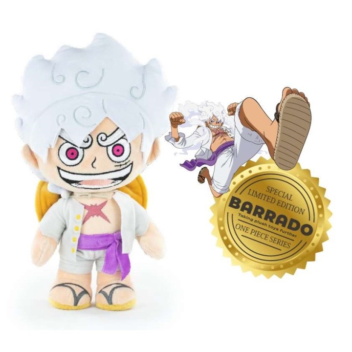 Barrado One Piece: Luffy Gear 5 T3 (Special Edition) - Peluche 34cm