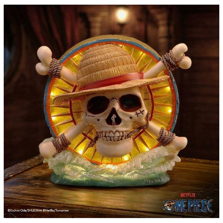 Nemesis Now 114356 One Piece Jolly Roger Lampada Led