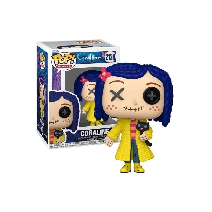 FUNKO POP Movies: Coraline - 2120 Coraline Patchwork 9cm