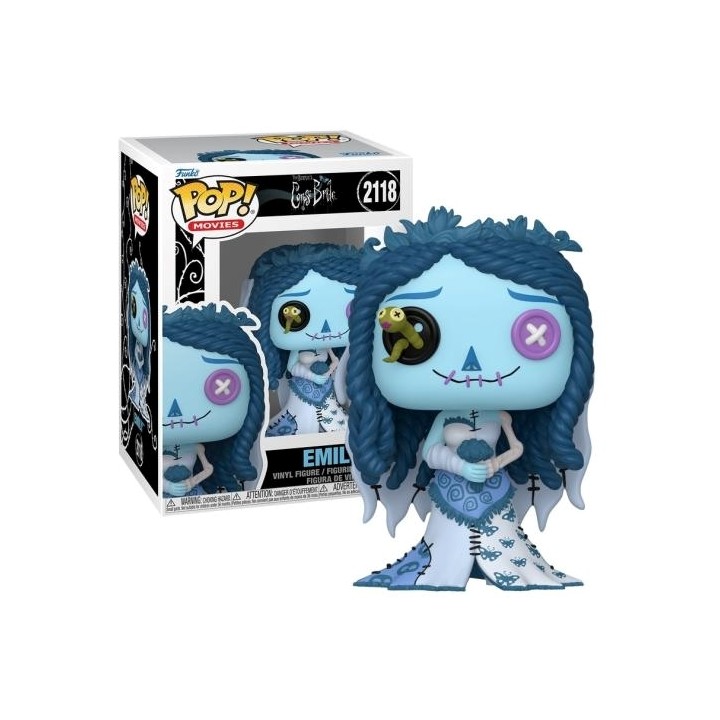 FUNKO POP Movies: The Corpse Bride - 2118 Emily Patchwork 9cm