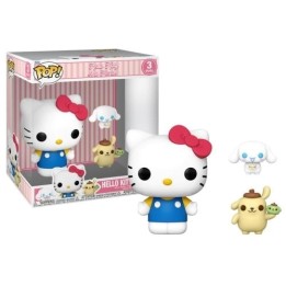 FUNKO POP Sanrio Jumbo: Hello Kitty And Friends - Hello Kitty With Cinnamoroll & Pompompurin