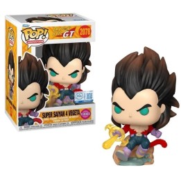 FUNKO POP Animation: Dragon Ball GT - 2078 Super Sayan 4 Vegeta (Flocked) (Exclusive) 9cm