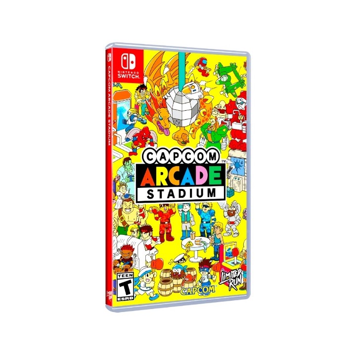 Capcom Arcade Stadium Vol 1 Standard cover - 32 games collection