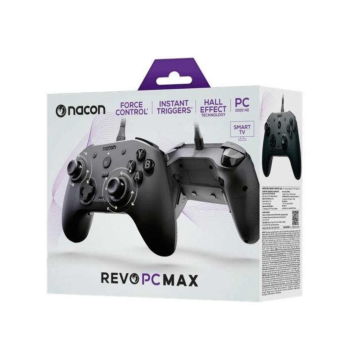 NACON PC Controller gaming PCGC-REVOMAX, Nero